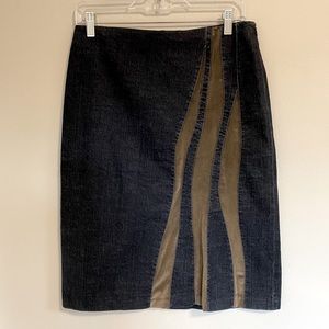 Poleci Denim Skirt